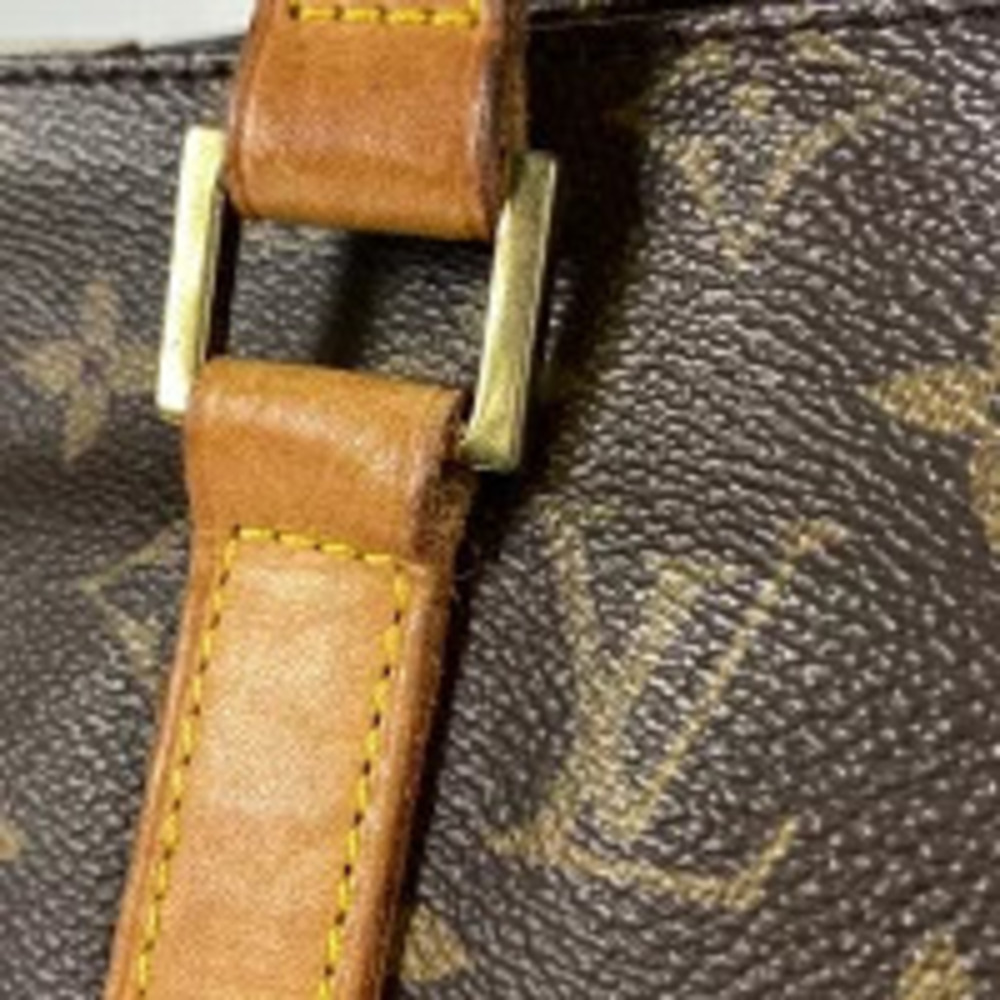 Louis Vuitton Cabas Shoulder Bag Piano Monogram Brown Tote - Picture 4 of 7